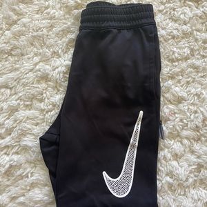 Black nike boys sweatpants